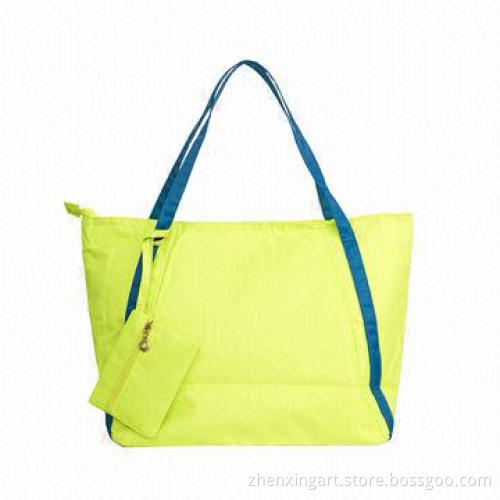 Big polyester tote bag
